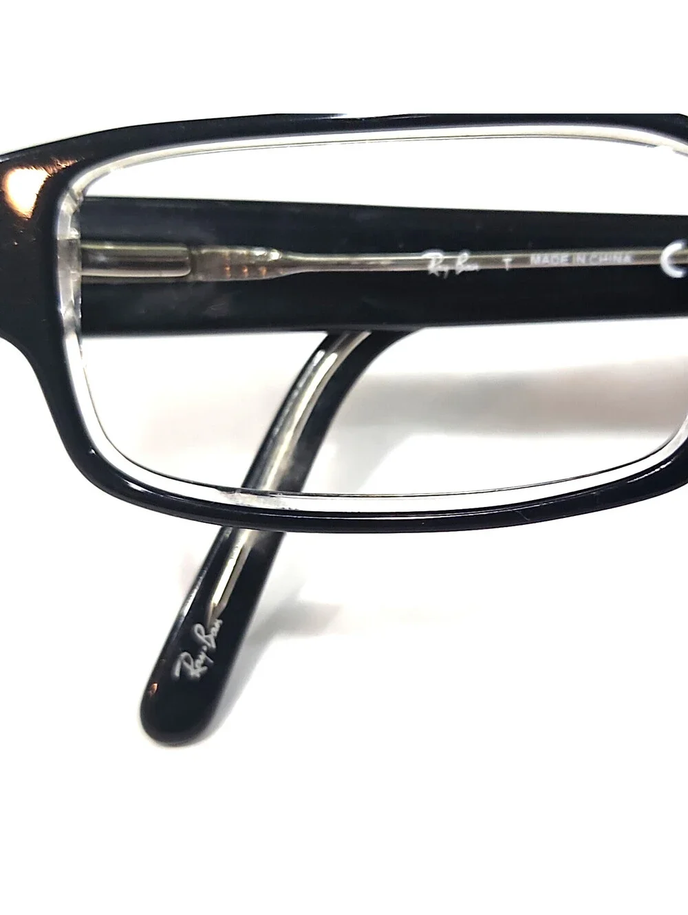 Ray Ban RB5069 2034 Black Rectangle Eyeglasses 53-17 140